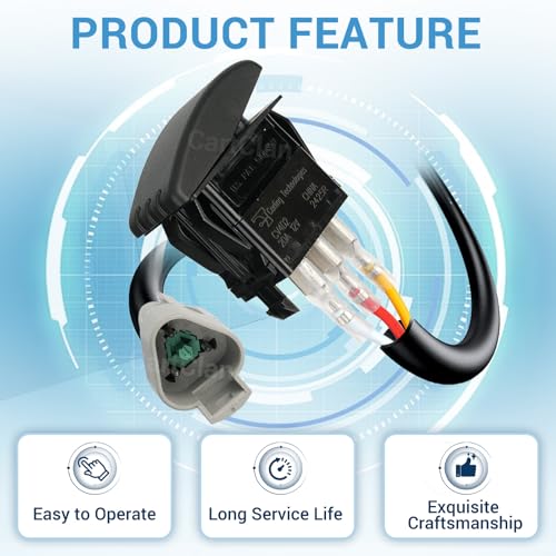Image of Forward Reverse Switch Fit for Yamaha Golf Carts, #JU2-H2917-00-00 JR1-H2917-10 JR1-H2917-20