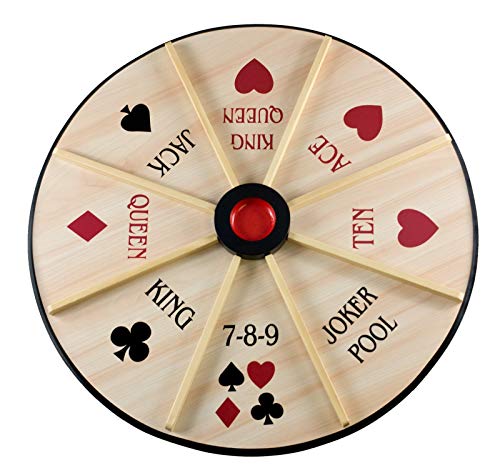 Sterling Games 15.5" Michigan Rummy Wooden Extra Large Game Board Reversible Double Sided Board #TOP5