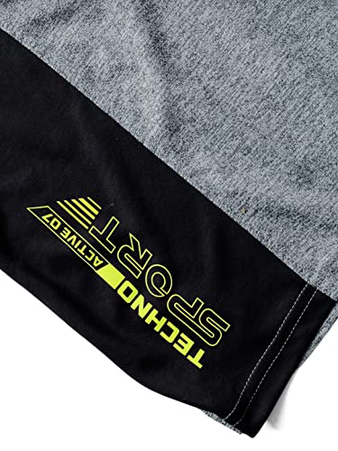 Image of TECHNOSPORT Men's Slim Fit Active T-Shirt - (MTP537 P) Pack of 1