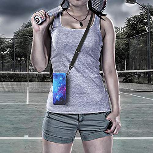 Image of RICHEN Neoprene Water Bottle Carrier Bag with Adjustable Shoulder Strap,Insulated Water Bottle Cover for Stainless Steel /Glass /Plastic Bottles