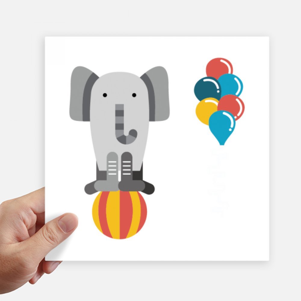 Sticker éléphant grand format 4 pièces pour masquer les rayures de valise