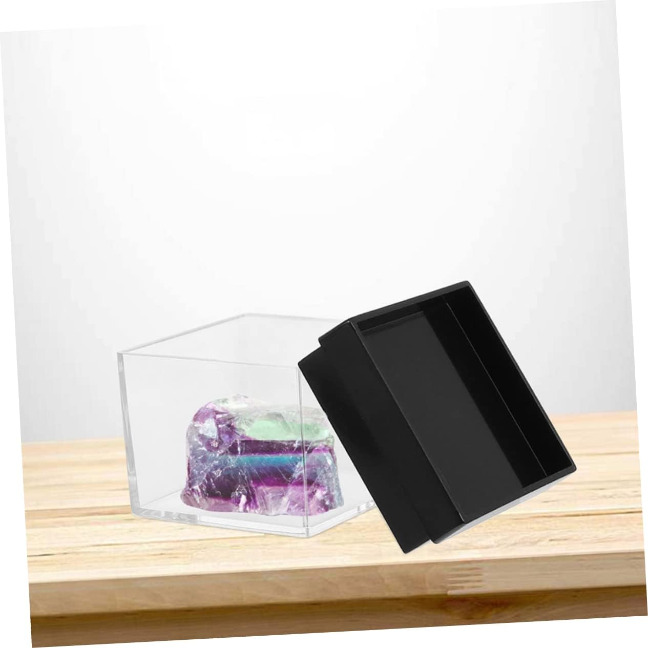 12pcs Display Case Specimen Containers Small Favor Boxes for Jewelry Storage Elegant and Space-saving Design