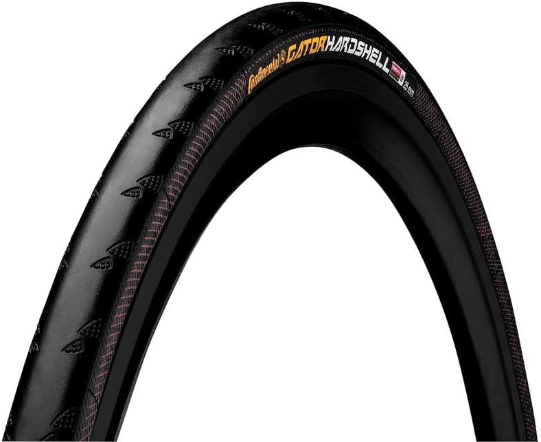 Continental Gator Hardshell Folding Bike Tire - Puncture Protection Replacement Road/Commuter Tire (23c, 25c, 28c, 32c)