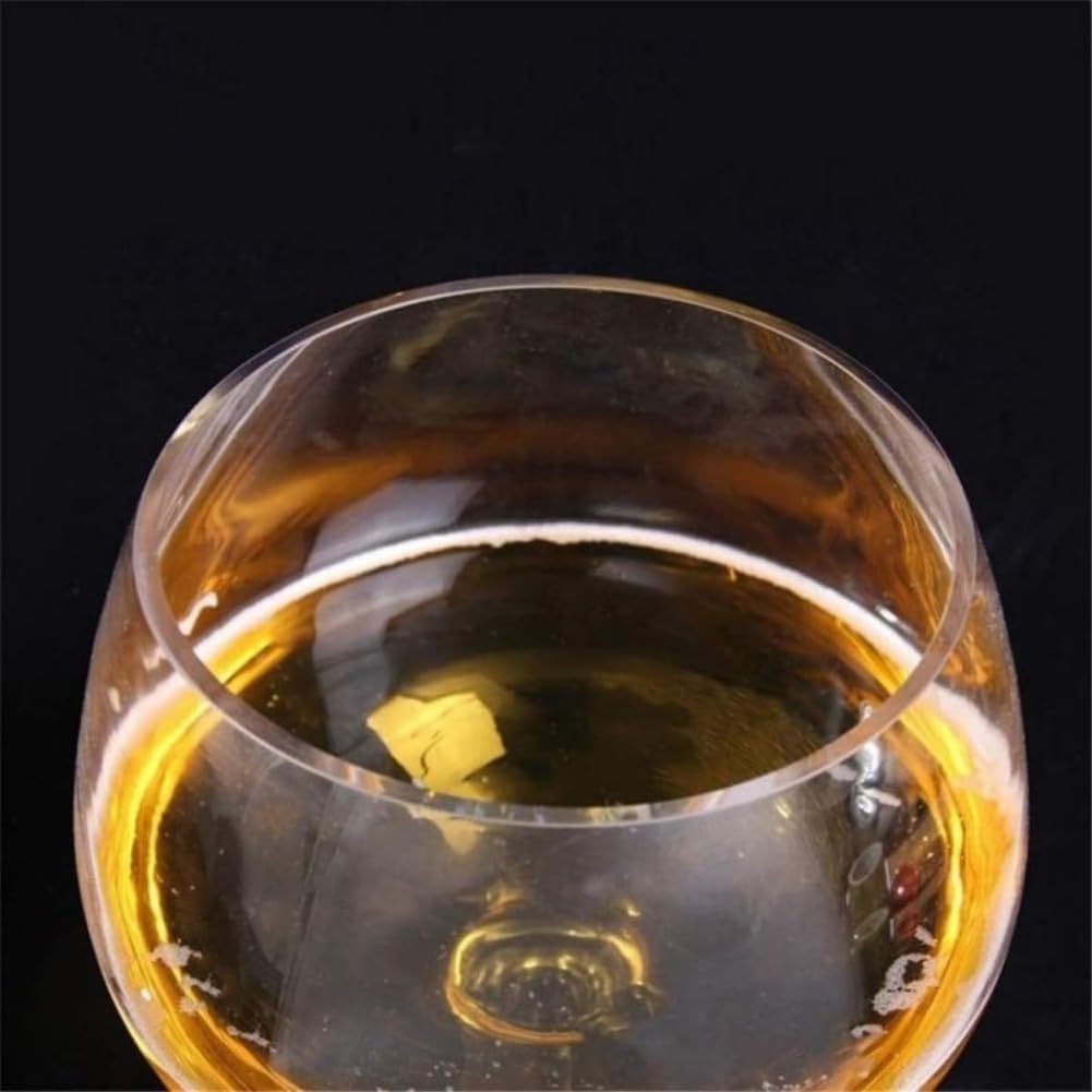 巨大な赤ワイングラス、ブランデーグラス、収納可能、結婚式、カフェ、新年の装飾 (6000 ml) [並行輸入品]