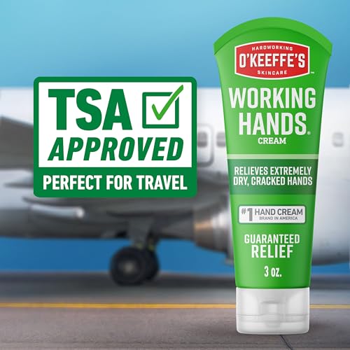 O'Keeffe's Working Hands Hand Cream for Extreme Dryness - 3 oz Tube (2 Pack) - Repairing Skincare for Cracked, Dry Hands - Image 6