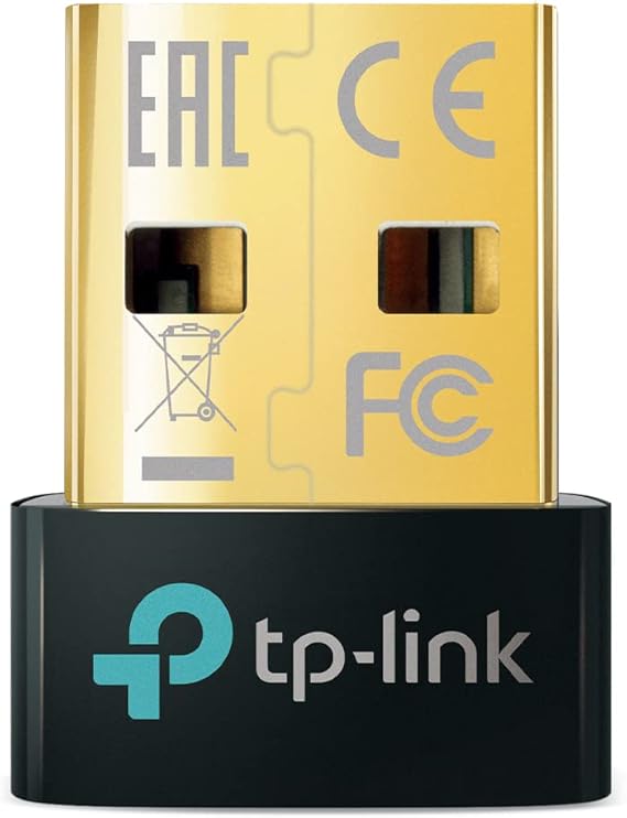 TP-Link USB Bluetooth Adapter for PC - Bluetooth 5.3 Dongle Receiver, Plug and Play, Nano Design, EDR & BLE, Supports Windows 11/10/8.1/7 for Desktop, Laptop, PS5/PS4/Xbox Controller (UB500)