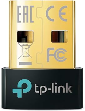 TP-Link USB Bluetooth Adapter for PC - Bluetooth 5.3 Dongle Receiver, Plug and Play, Nano Design, EDR & BLE, Supports Windows 11/10/8.1/7 for Desktop, Laptop, PS5/PS4/Xbox Controller (UB500)