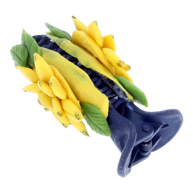 YOU & YOURS Banana Hair Clip HandmadeFlowers - Image 2 thumbnail