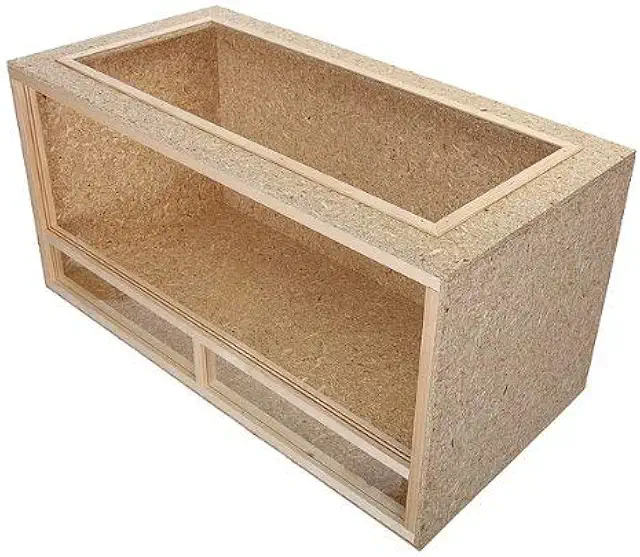 REPITERRA Wooden Terrarium 100x50x50cm for Turtles & Reptiles