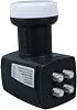 كامل فائق الدقة 3D 4K متوافق مع Rainproof Quad Quad 4 Bowl Satellite Lnb