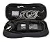 GLRSBUTY Laptop Power Adapter Bag Carrying Case Travel Electronic Cable Storage Management Mesh Bag Cell Phone and Computer Charger Cable Accessory Portable Zippered Pouch Organizer Can Put In Luggage