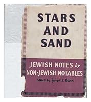 Stars and Sand, Jewish Notes by Non-Jewish Notables B0000EERLL Book Cover