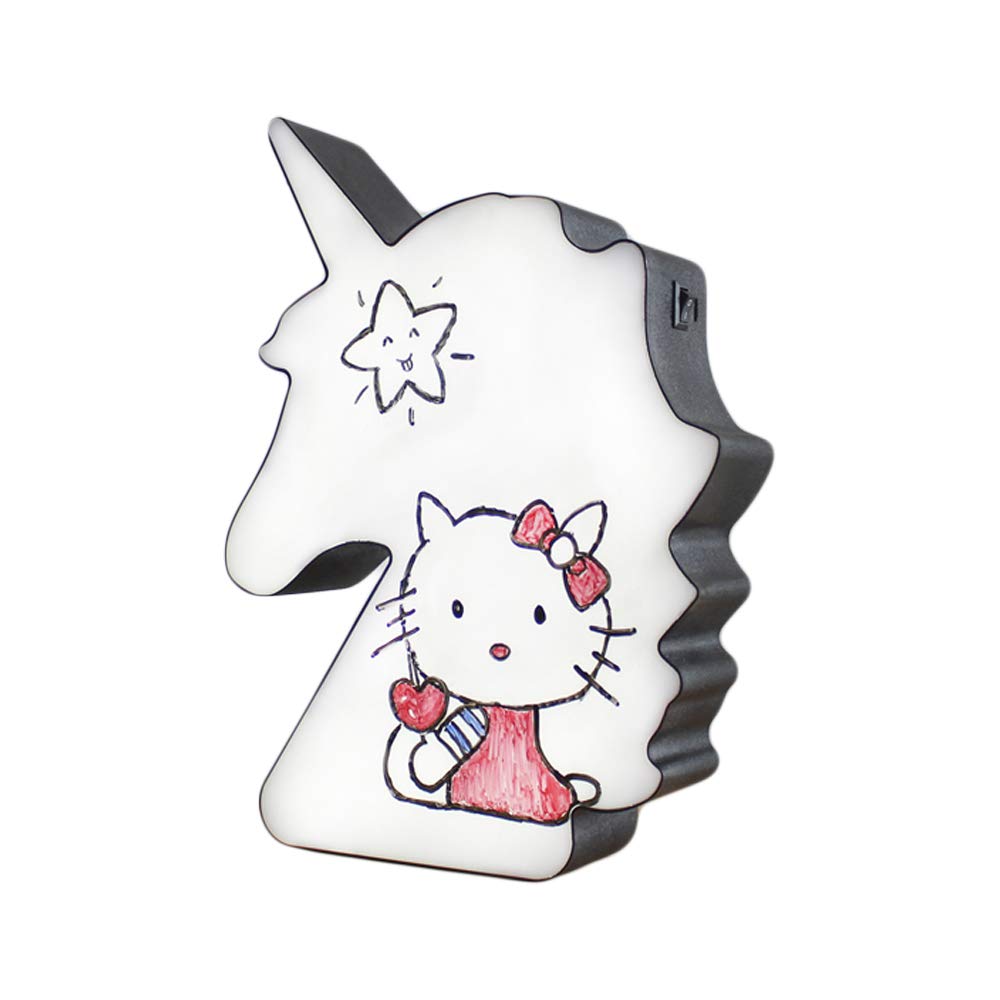 Little Story | Unicorn LED Light Box | DIY| 3 Eraser Pens | USB Cable | Home Decor | Wedding Decor | Birthday Gifts | Kids Room