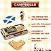 Campbells Shortbread with Stem Ginger & Sicilian Lemon 4.41 Oz (Pack of 3) - Pure Butter Scottish Shortbread Cookies from Scotland, Ginger Lemon Cookies, Gourmet British Tea Biscuits & Gift Box