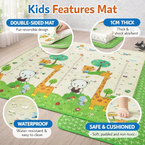 Image of 16 panel Playpen for Babies upto 5 year with Mat and Balls Foldable Baby Play Area Indoor Setup Play Yard Fence for Toddlers Kids Playarea Setup Outdoor Children Play Pen with Gate Baby Playpen(5*6 FT=30 SQFT Blue)