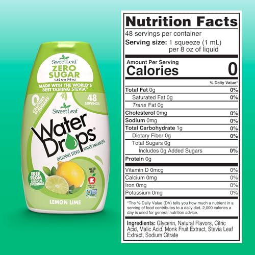 image for SweetLeaf Water Flavoring Drops- Stevia Water Enhancer, Sugar Free, Ze
