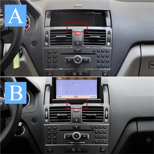 Grille climatisation Mercedes Classe C volets orientables robustes - 6