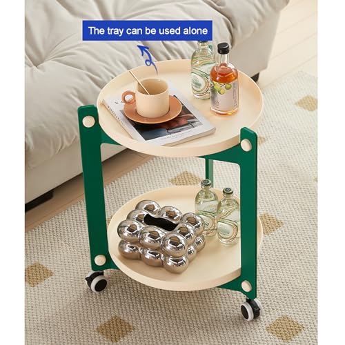 Table basse mobile de chambre pour ne plus jamais manquer de place à côté du lit - 5