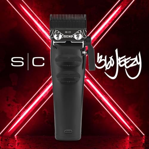 Image of Stylecraft Instinct Professional IN2 Vector Motor Cordless Hair Clipper | Intuitive Torque Control, 3 Modular Lids, Up to 11,500 RPM, Bulk Removal, Superior Blending