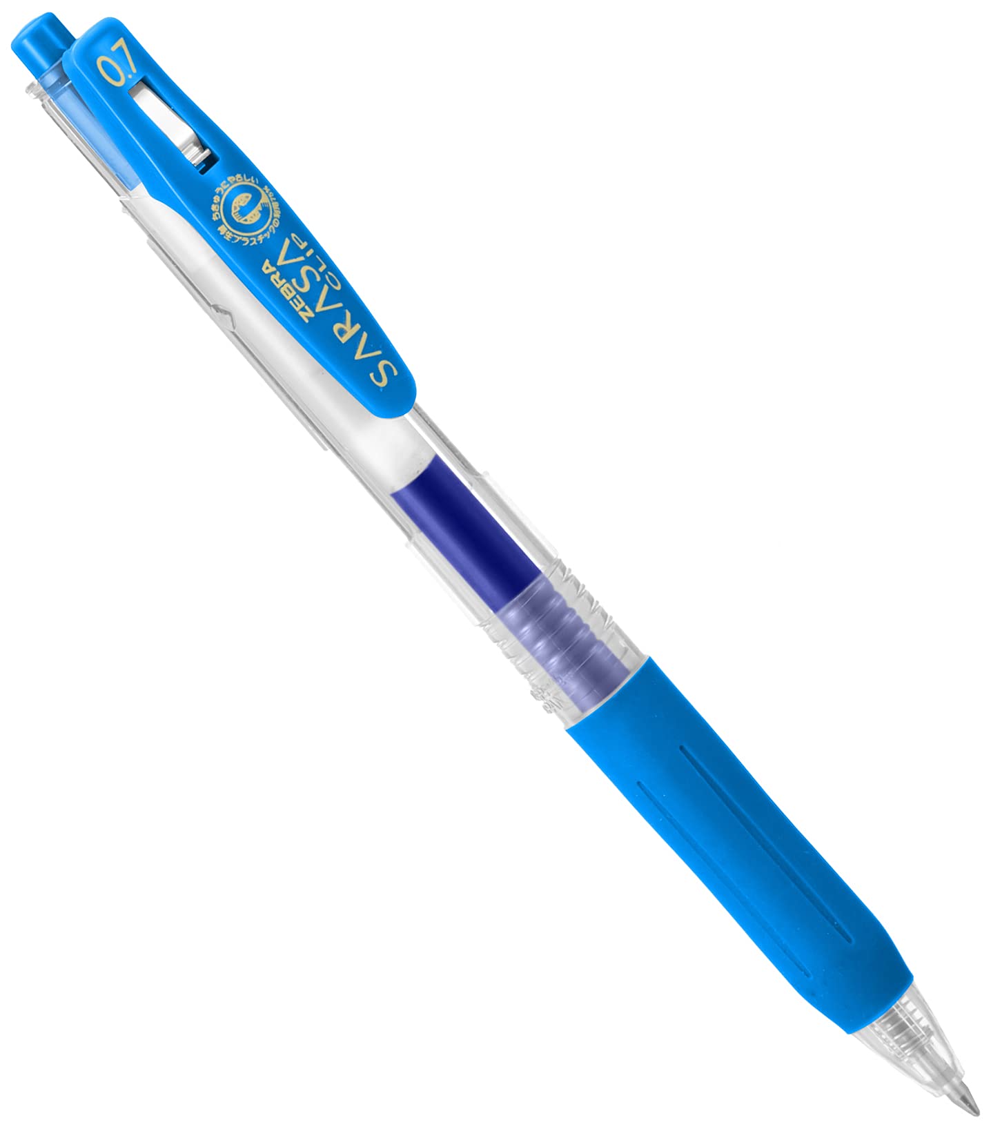 Zebra Sarasa Clip Pen 0 7 mm Pale Blue JJB15-PB — view 2