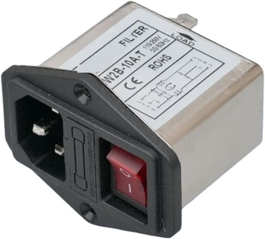 Filtre CW2B 3A T bloqueur de parasites électriques pour prise 220V