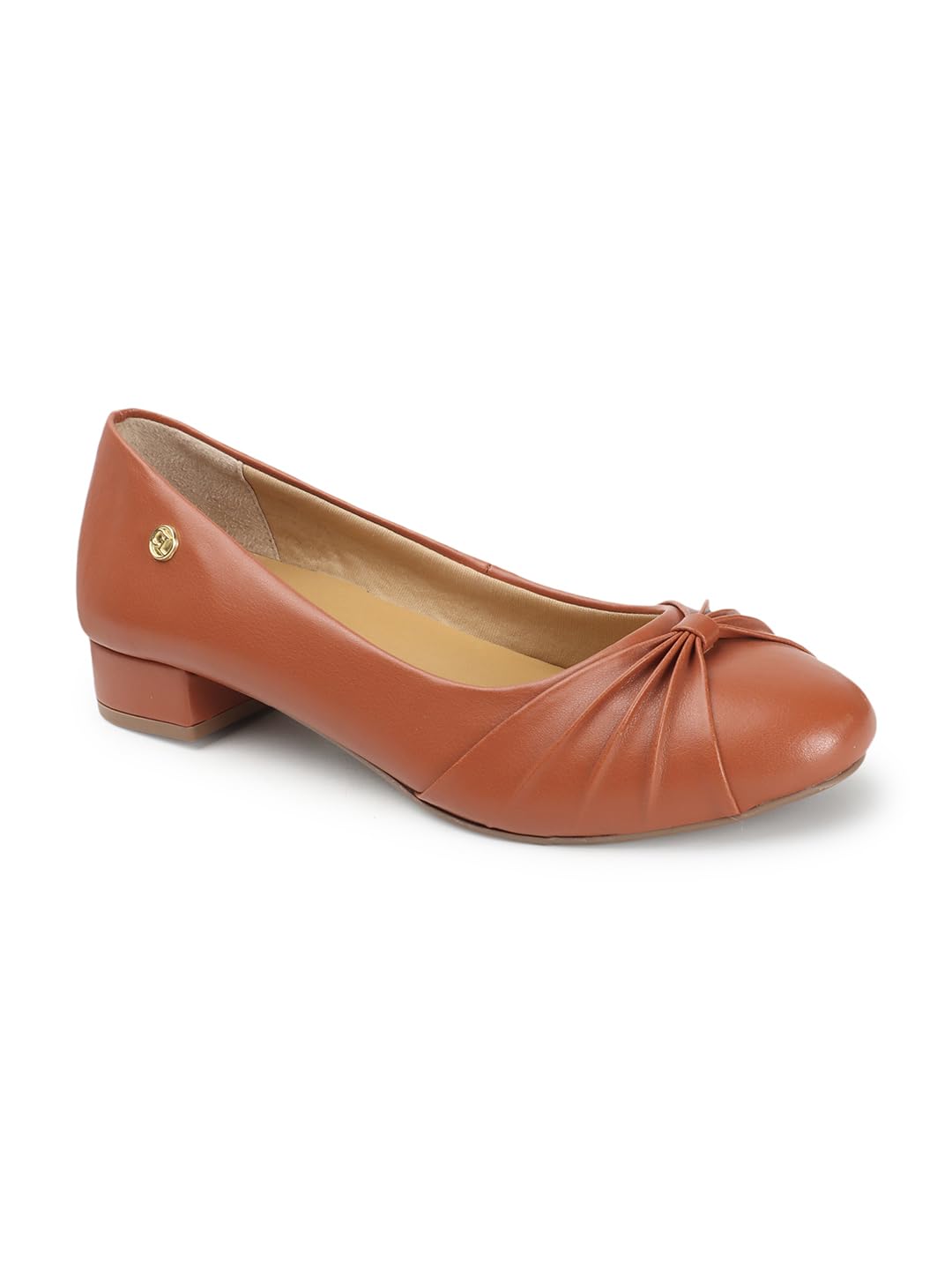 carlton london Women Comfortable Block Heel Round Toe Strapless-picture-37