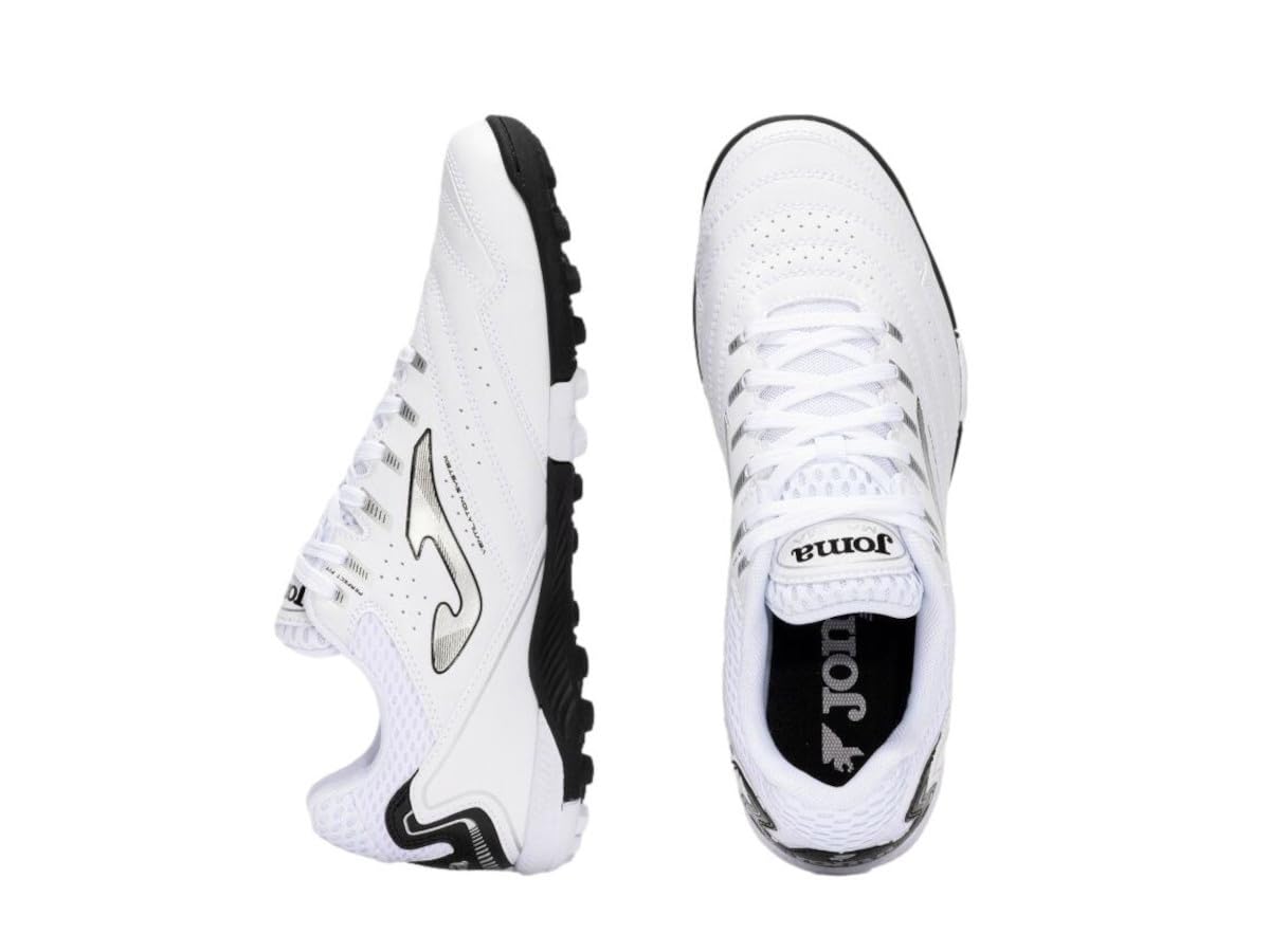 Joma Zapatillas Futsal Turf, 39-47, Comodidad y Control - Negro