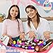 24 Pack Easter Eggs Fillers with Maze Cube Puzzle Toys Easters Egg Fillers Basket Stuffers Maze Puzzle Games for Party Favors, Easter Gifts for Classroom Prize Supplies