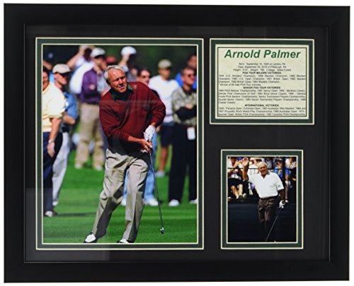 Arnold Palmer 11" x 14" Framed Photo Collage by Legends Never Die, Inc.