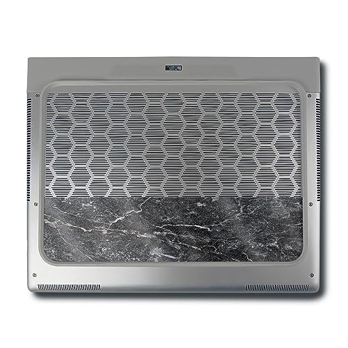 Image of MightySkins Glossy Glitter Skin Compatible with Alienware X16 R1 (2023) Full Wrap Kit - Onyx Marble | Protective, Durable High-Gloss Glitter Finish | Easy to Apply and Change Styles | Made in The USA
