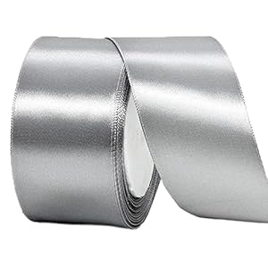 POPOYU Satinband Silber