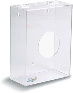 TrippNT 50043 Clear Acrylic Hairnet Dispenser, Small, 11