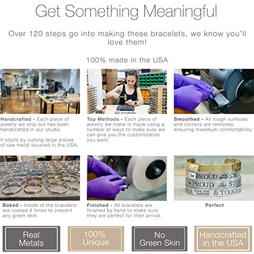 Generic Personalized Cuff Bracelet 5 Inch-8 Inch Long In Sterling Silver thumb #1