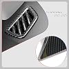Cubierta de Salida de Aire del Tablero para Kia Seltos 2021 2022 2023 2024 2025, Accesorios de Decoración Interior - Fibra de Carbono 4