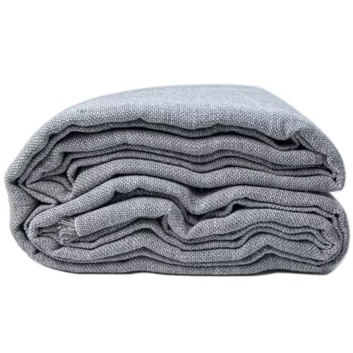Tissu touffeté gris de moines en polyester pour punch needle et broderie