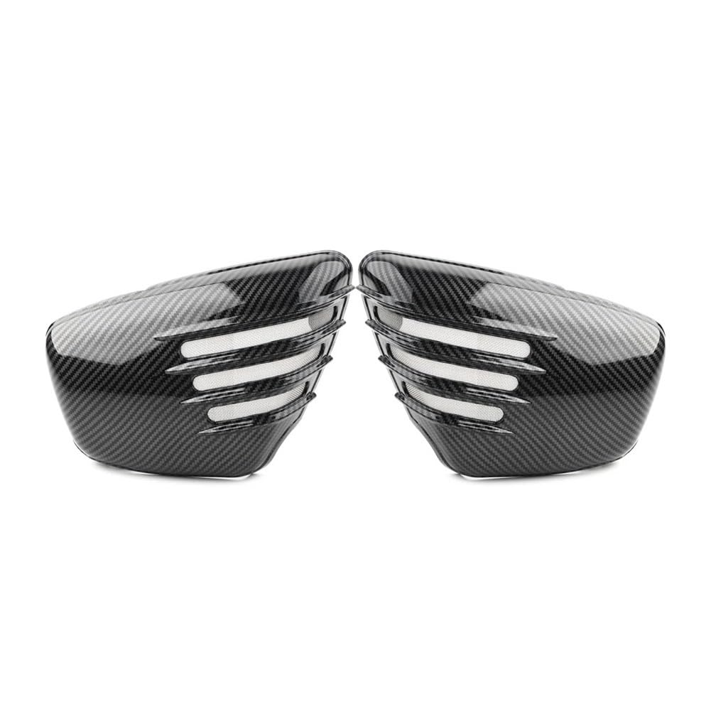 Winglet spoiler moto ABS carbone pour protéger batterie XV750 - 7