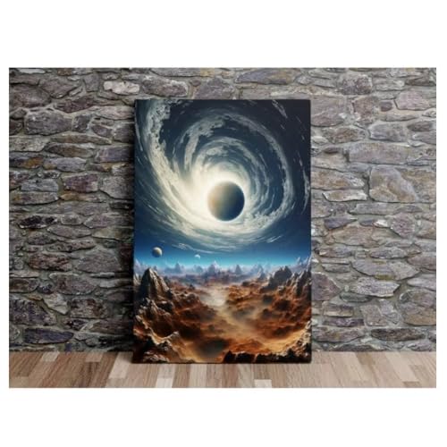 Ciel étoilé nébuleuse sur toile 42x60cm pour créer un salon design et relaxant