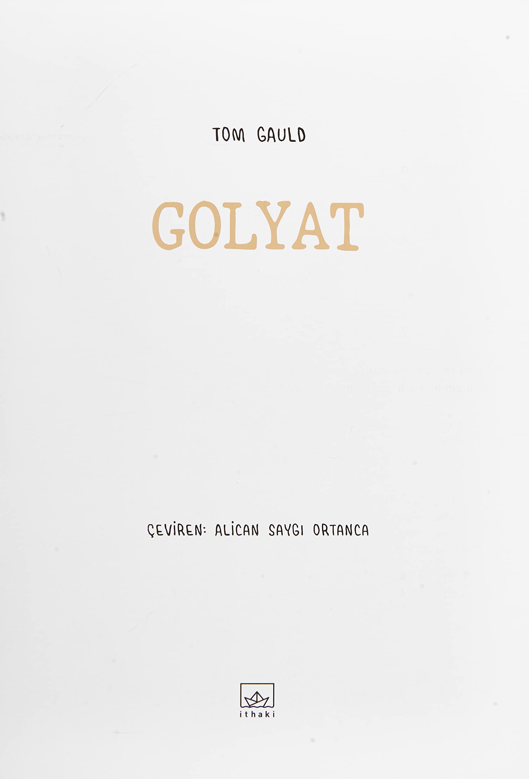 Golyat (Ciltli): Goliath