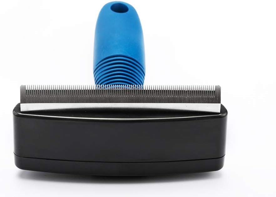 STAR VASTO Self-Cleaning Deshedding Tool for Dogs, Cats, Bunnies| Deshedding Brush for Short Hair and Long Hair| Deshedder for Cats and Dogs| Removes Loose Hair and Combats