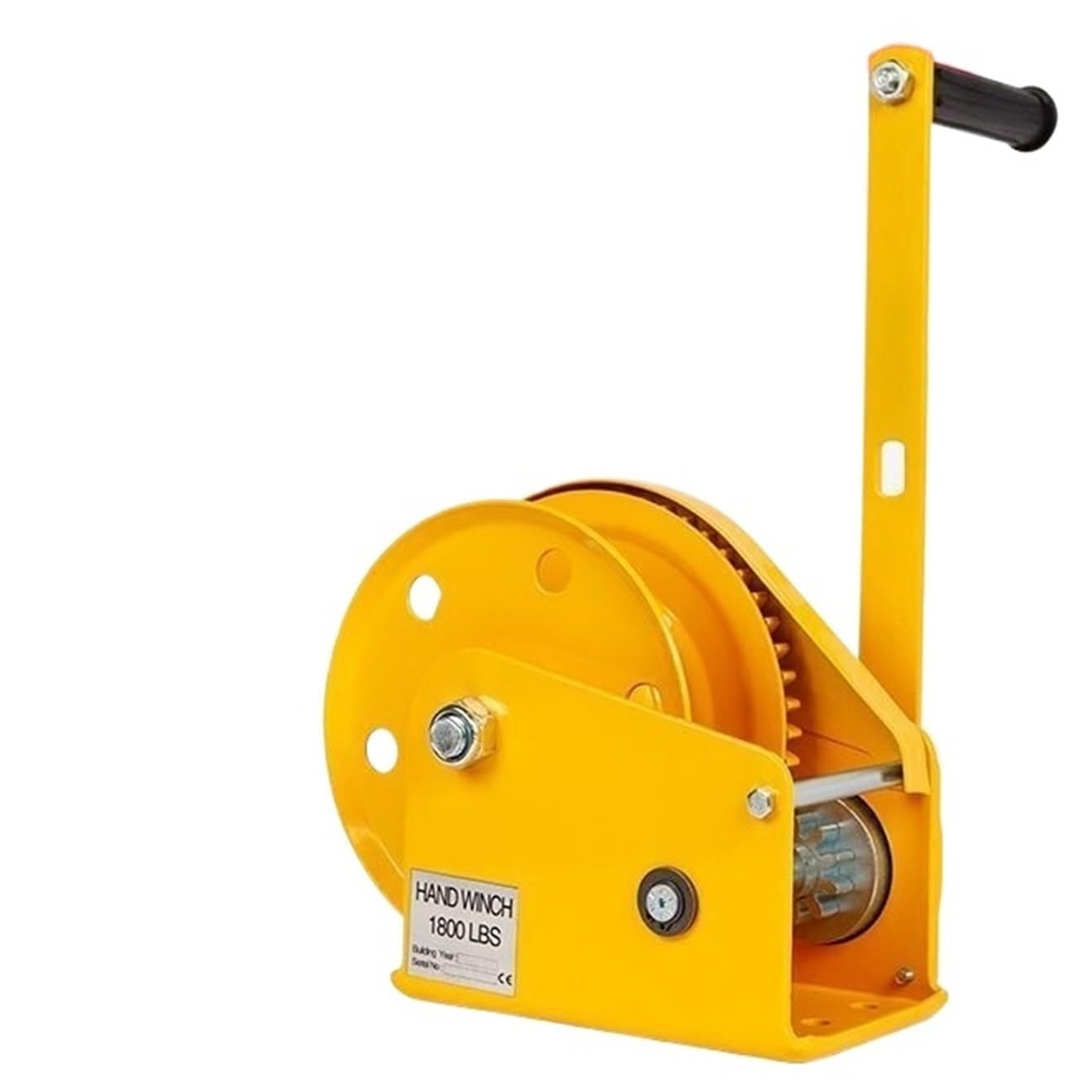 Elevador manual de aire acondicionado resistente de 1800 LB con cable de 10 m