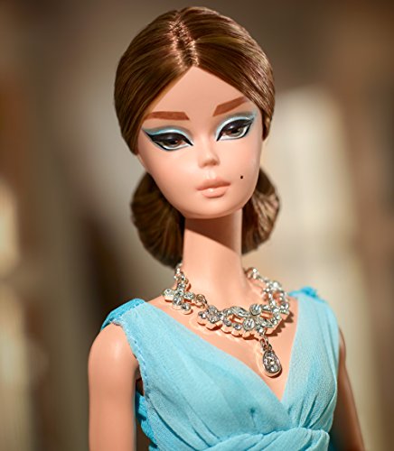 blue chiffon barbie