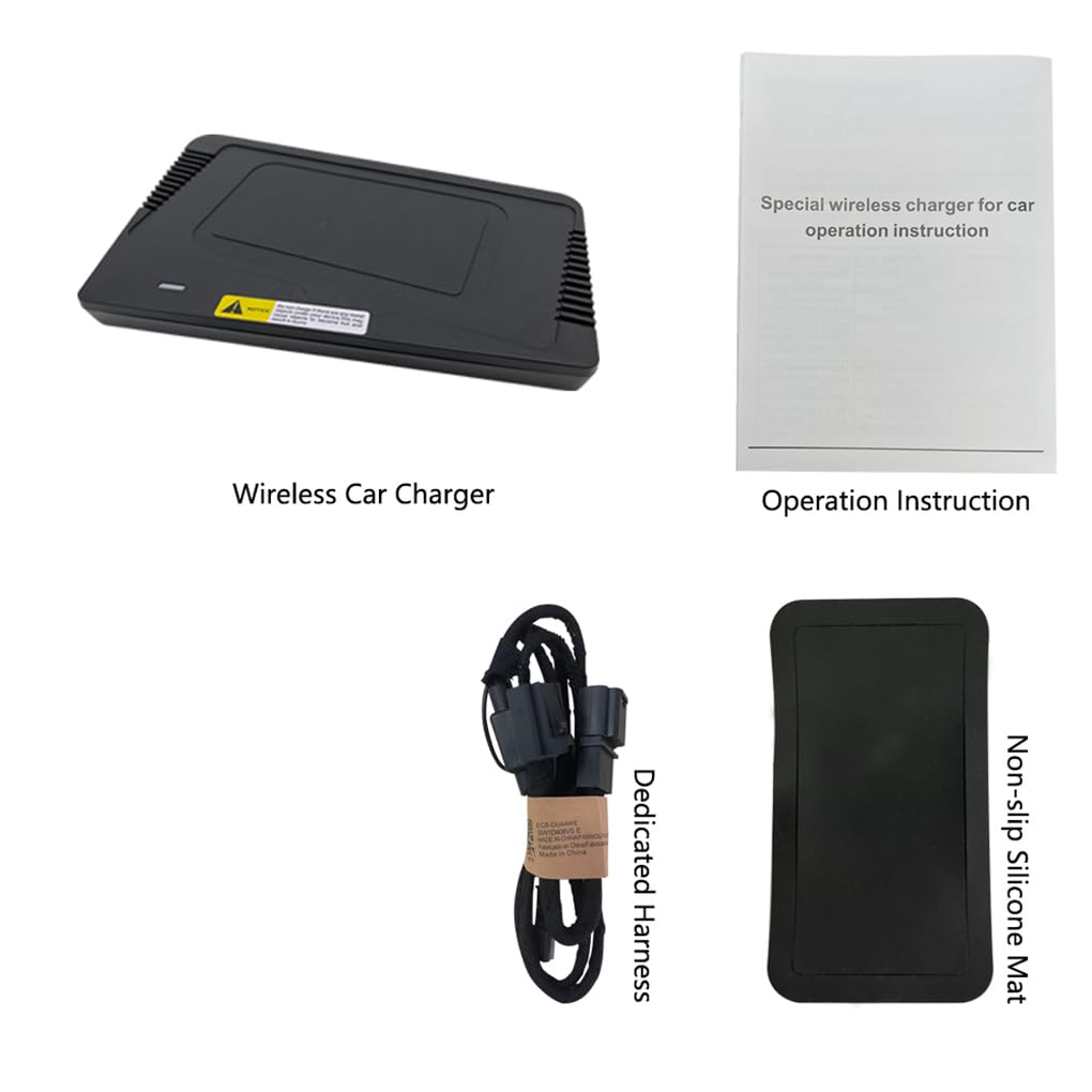 Cargador inalámbrico Duradero, Ajuste cómodo, Consola, 21-24 A3 S3 | smartphones A3 S3, carga inalámbrica, hecho para durar, cargador de coche para A3 S3