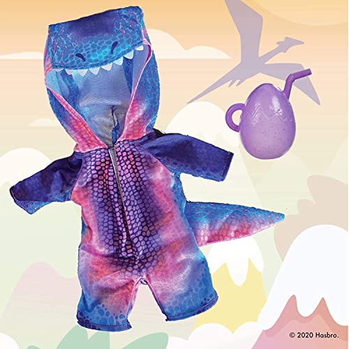 Muñeca Baby Alive Dino Cuties Tyrannosaurus con accesorios miniatura 7