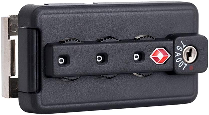 Suitcase Lock,Combination Lock, Set of A Pair S048# Password Lock Replacement suitcases/Luggage Lock for Suitcase Pull Rod Box Trunk Box DIY