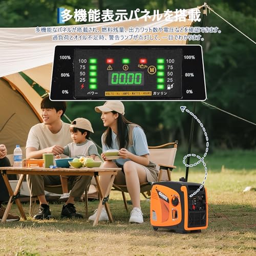 Garvee インバーター発電機 GR4200iE の商品画像 4