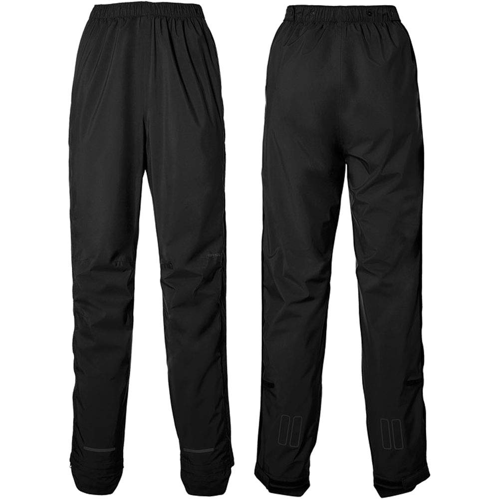 Fahrrad Regenhose Skane Herren Gr. XL + SCHLAUCHFLICKEN Jet schwarz