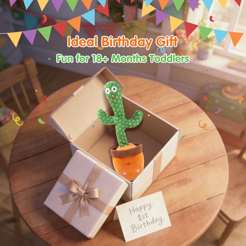 Talking Cactus Toy for Babies & Toddlers - Save with Code UYYJ3PRE - Image 4