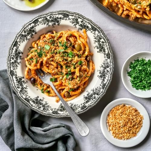 NABIO | Pesto 6er Box I 2x Genovese, 2x Rosso, 1x Calabrese, 1x Puttanesca I vegetarisch I extra cremig (6 x 130g)