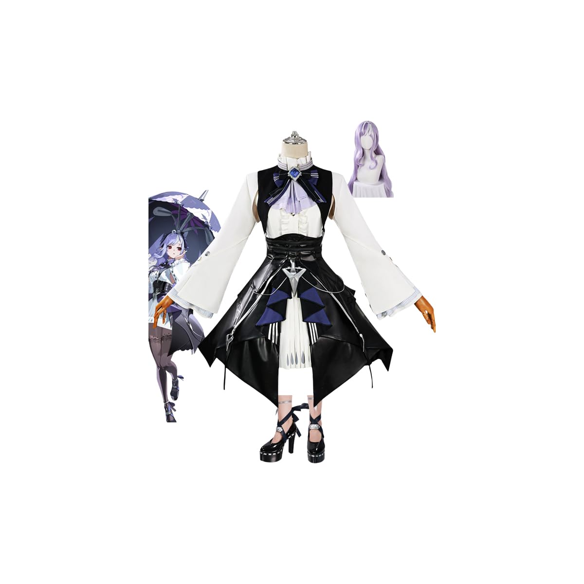 ゼンレスゾーンゼロ／ビビアン フルセット Amazon.co.jp: [FoxHubs] ビビアン コスプレ衣装 COSPLAY