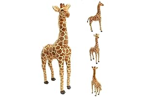 40" Gigantic Stuffed Giraffe, An Enormous Plush Companion for Unforgettable Adventures